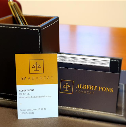abogado Albert Pons Advocat