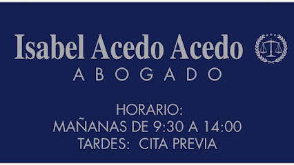 abogado Isabel Acedo Acedo