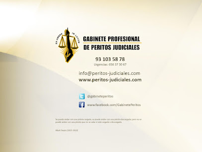 abogado Gabinete Profesional de Peritos Judiciales