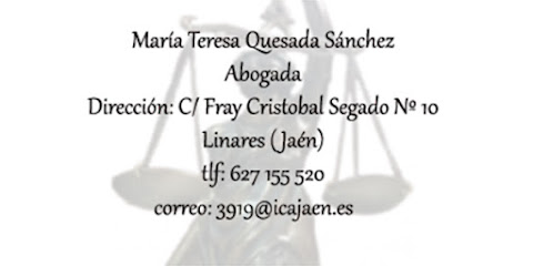 abogado Mª Teresa Quesada Sánchez Abogada, Linares