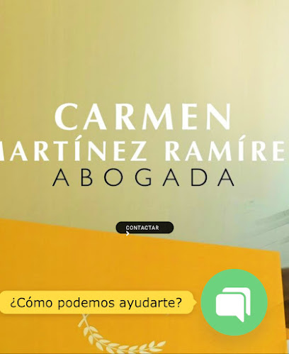 abogado CARMEN MARTINEZ RAMIREZ ABOGADA