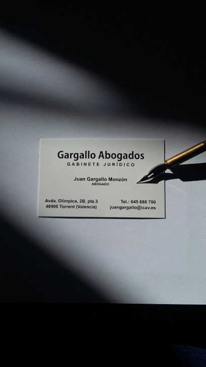 abogado GARGALLO ABOGADOS -Juan Gargallo-