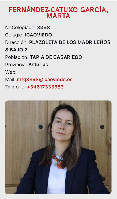 abogado Marta Fernández-catuxo. Mfc Abogados