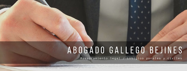 abogado Antonio J. Gallego Bejines